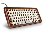 Sharkoon SGK50 S3 Wood Barebone kabelgebundene Gaming Tastatur mit Holzgeh&auml;use