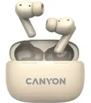CANYON In-Ear Kopfh&ouml;rer OnGo TWS-10, Beige Bluetooth 5.3,