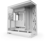 NZXT H9 FLOW (2025) wei&szlig; | PC-Geh&auml;use