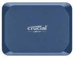 Crucial X10 Portable SSD 2TB Blau Externe Solid-State-Drive, USB 3.2 Gen 2x2