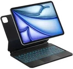 Inateck KB09119_BLACK, Inateck Magnetische Tastaturh&uuml;lle, schwarz f&uuml;r iPad Air 11"