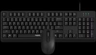 Rapoo NX1500 Desktop-Set, Kabelgebunden Schwarz