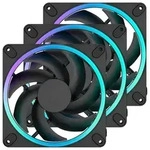 Fractal Design Momentum 14 RGB Black 3er-Pack | Geh&auml;usel&uuml;fter