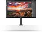 LG 32UN880K-B Ergo Monitor - 4K UHD-IPS, Pivot, H&ouml;henverstellung - HDMI, DisplayPort