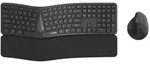 Rapoo Kabelloses Multimodus-Kombi-Set 8810ME, DE-Layout Ergonomisches Design,1600 DPI