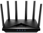 Cudy WR6500H WiFi 7 Mesh Router BE6500 Dual-Band, 2.0GHz Quad-Core CPU, 1x 2.5G WAN,