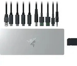 Razer Thunderbolt 5 Dock Desktop-RGB-Dock f&uuml;r mehrere Ger&auml;te & Bildschirme, mercury