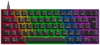 Speedlink ATMOS RGB Regenbogen Mechanische 60% Gaming Tastatur mit braunen Schaltern,