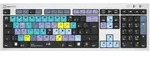 LogicKeyboard PC Silver Slimline Tastatur designed for Davinci Resolve Classic