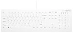 Cherry Active Key AK-C8112 Medical Wireless Keyboard, Wei&szlig; Kabellose desinfizierbare
