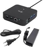 i-tec USB-C DP Dual HDMI Docking Station, Power Delivery 100W + i-tec Universal