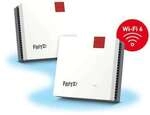 FRITZ!Mesh Set 1600 2er Pack 2x FRITZ!Repeater 1200 AX, WiFi 6 Dual-Band bis zu 3.000