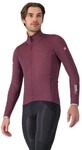 Castelli Alpha 150 Jacket Winter Radjacke Herren S deep bordeaux/clay