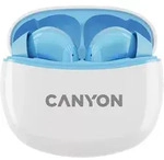 CANYON In-Ear Kopfh&ouml;rer TWS-5, Blue Bluetooth 5.3, Ber&uuml;hrungssteuerung,