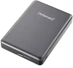 Intenso Powerbank MW10000 Magnetic Wireless, Grau Quick Charge - Funktion, LED
