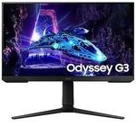 Samsung Odyssey G3 S24DG300EU Gaming Monitor - 180 Hz, 1 ms