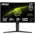 MSI MAG 275CQPFDE Gaming Monitor QHD Curved Panel, 180Hz, 0,5ms 9S6-3CE91H-002