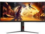 AOC CU34G4Z - 34 Zoll WQHD Curved Monitor, 240 Hz, FreeSync Prem, HDR400 (3440x1440,