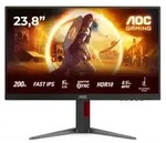 AOC 24G4HA 24 Zoll - Gaming Monitor Fast IPS Panel, FHD, 200 Hz, 1 ms, HDR10, HDMI,