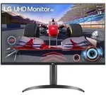 LG 32UR550K-B UHD Monitor - VA, AMD FreeSync, H&ouml;henverstellung