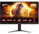 AOC 27G4HA 27 Zoll - Gaming Monitor Fast IPS Panel, FHD, 200 Hz, 1 ms, HDR10, HDMI,