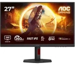 AOC Q27G4ZR 27 Zoll - QHD Gaming Monitor Fast IPS Panel, QHD, 260 Hz, 1 ms, HDR400,