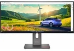 Lenovo ThinkVision P34WD-40 - 120Hz IPS Curved Panel KVM-Switch, 1x RJ-45 2.5GBase-T,