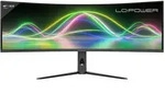 LC-Power LC-M49QCK 49 Zoll - Curved Gaming Monitor VA,DQHD, 120 Hz, 3ms