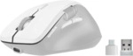 Speedlink LIBERA Wiederaufladbare Maus, kabellos Bluetooth, leise, wei&szlig;
