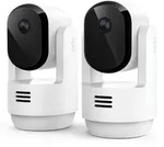 Arlo Essential 3 2K PTZ Indoor-Kamera Wei&szlig; 2er Set 3MP 2304x1296, WLAN, Netzteil,