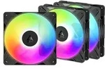 ARCTIC P14 PRO Reverse A-RGB schwarz 3er-Pack | Geh&auml;usel&uuml;fter