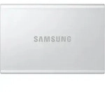 Samsung Portable SSD T7 Resurrected 1TB Silber Externe Solid-State-Drive, USB 3.2 Gen