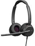 Epos Impact 400 Binaurales beidseitiges-Headset, Kabelgebunden ANC, MS Teams