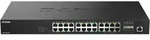 D-Link DMS-1250-28P Smart Managed Switch 24x 2.5G Ethernet PoE++, 4x 10G SFP+