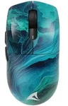 Sharkoon SGM25W Ocean Gaming Maus kabellose Gaming Maus mit nur 59g Gewicht und