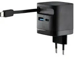 Intenso Power Adapter W65ACIC GaN black Schnellladeger&auml;t mit 65 W Leistung,
