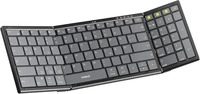 Inateck N0135_BLACK, Inateck Faltbare kabellose tragbare Tastatur mit Bluetooth 5.3,