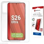 DISPLEX Panzerglas + Handyh&uuml;lle f&uuml;r Samsung Galaxy S26 Ultra