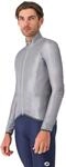 Castelli Aria Shell 2 Jacket Herren Fahrradjacke M silver gray/dark gray