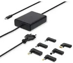 Nedis Notebook Adapter Netzteil| GaN | 65 W | 5 / 9 / 12 / 15 / 20 V DC | 2.4 / 3.0 /