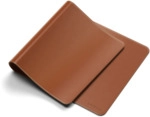 Satechi Vegan-Leather Premium Desk Mat Brown