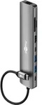Goobay Black Week % | Slim 8-Port USB-Hub mit HDMITM und RJ45, 5 Gbit/s