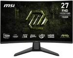 MSI MAG 274CF X24 - 27 Zoll Gaming Monitor 240HZ, 0,5 ms GtG, Curved Rapid VA Panel