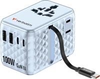Verbatim 30192, Verbatim Charge 'n' Travel 100W GaN III Universal Travel Adapter with