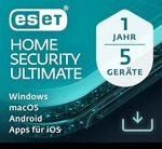 ESET HOME Security Ultimate [5 Ger&auml;te - 1 Jahr]