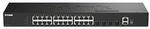 D-Link DGS-1530-28 Smart Managed Switch 24x Gigabit Ethernet, 4x 10G SFP+, 1x USB