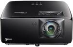 Optoma UHZ36STe 4K Laser Beamer Kurzdistanz mit 4.000 ANSI Lumen 4K UHD Dura Core