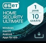 ESET HOME Security Ultimate [10 Ger&auml;te - 1 Jahr]