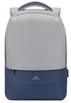 Rivacase 7567 Grau / Dunkelblau Notebookrucksack bis 17,3"