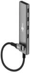 Goobay Slim 4-Port USB-Hub, USB-C&trade; auf USB-C&trade;, 5 Gbit/s